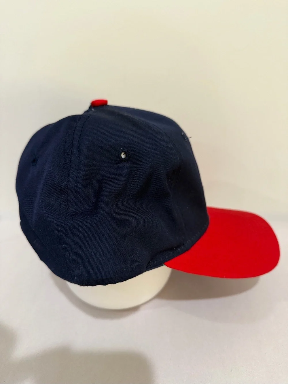 Vintage Cleveland Indians Chief Wahoo Snapback Hat Navy Red MLB Baseball Cap OS
